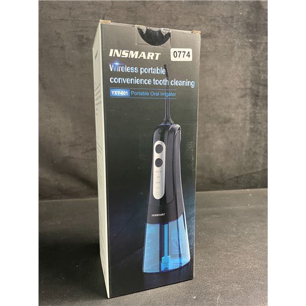 Insmart Portable Water Flosser Kit for Teeth Cleaning/Oral Irrigator - 300ml Tank, 4 Modes - New