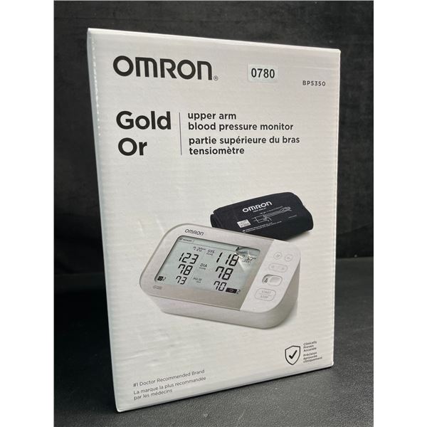 OMRON Gold Upper Arm Blood Pressure Monitor - BRAND NEW!