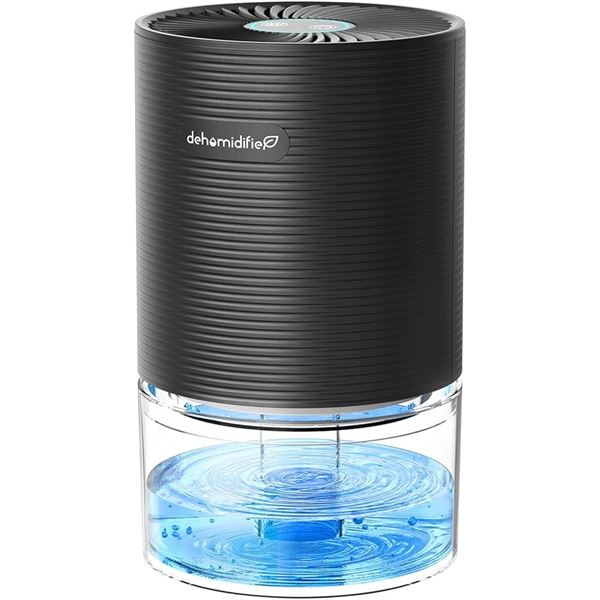 Household Dehumidifier w/ 7-Color LED Light (750ml Tank) Ultra-Quiet, Auto-Off, Energy-Efficient New