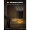 Image 2 : Household Dehumidifier w/ 7-Color LED Light (750ml Tank) Ultra-Quiet, Auto-Off, Energy-Efficient New