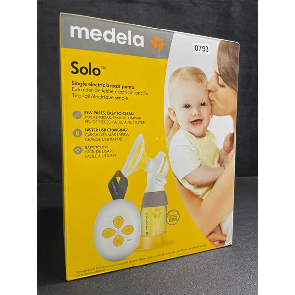 Medela Solo Single Electric Breast Pump - NEW SEALED!