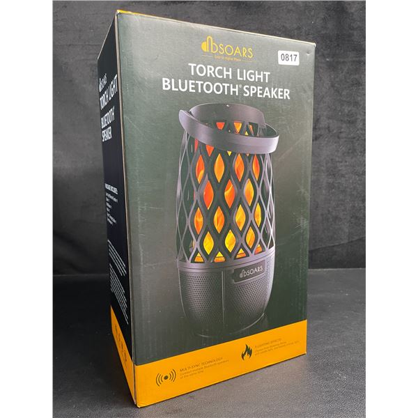 DbSoars Torch Light Bluetooth Speaker for Outdoors; 3 Light Effects, Premium Surround Sound - NEW!
