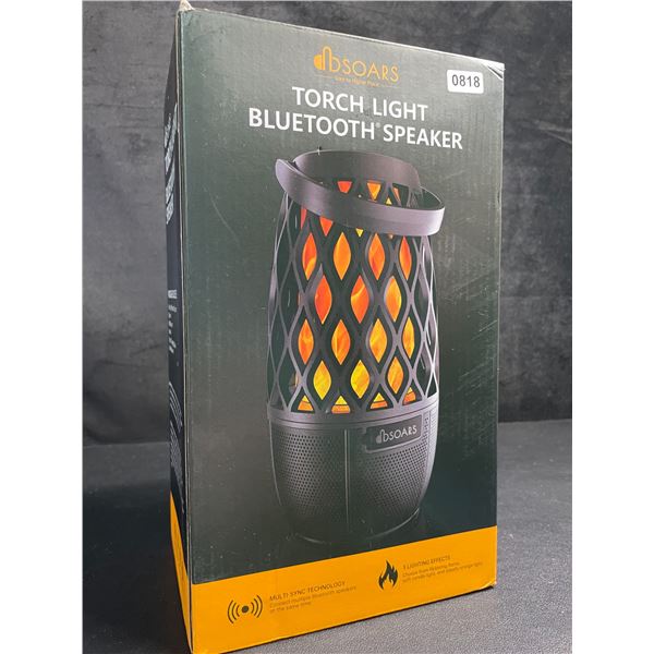 DbSoars Torch Light Bluetooth Speaker for Outdoors; 3 Light Effects, Premium Surround Sound - NEW!
