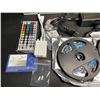 Image 4 : 32.8FT LED RGB Strip Light Kit for Indoors - Remote Control, 20 Colours & 5 Light Modes - New