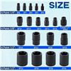 Image 2 : Speedwox 19PCS External Star Socket Set - 3/8" Drive External Torque Socket Set - New Sealed!