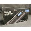 Image 2 : Smart Air Pump/Cordless Portable Electric Tire Inflator with Power Bank Function & LED Light - New