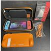 Image 2 : ORZLY Protective Case + Skin for Nintendo Switch - Includes Screen Protector & Accessories - New