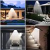 Image 11 : 2-Pack LED Solar Street Lights for Outdoors w/ Remote Control; Motion Sensor Solar Security Lights