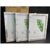 Image 1 : 3-Pack of Rustic/Farmhouse Style A4 Picture Frames for 6 x 8in Photos - Brand New
