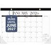 Image 4 : Lot of 6 Large Desk/Wall Monthly Calendars (2026) 17" x 12" Personal Desk Monthly Planner Pads; New