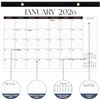 Image 5 : Lot of 6 Large Desk/Wall Monthly Calendars (2026) 17" x 12" Personal Desk Monthly Planner Pads; New
