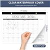 Image 6 : Lot of 6 Large Desk/Wall Monthly Calendars (2026) 17" x 12" Personal Desk Monthly Planner Pads; New