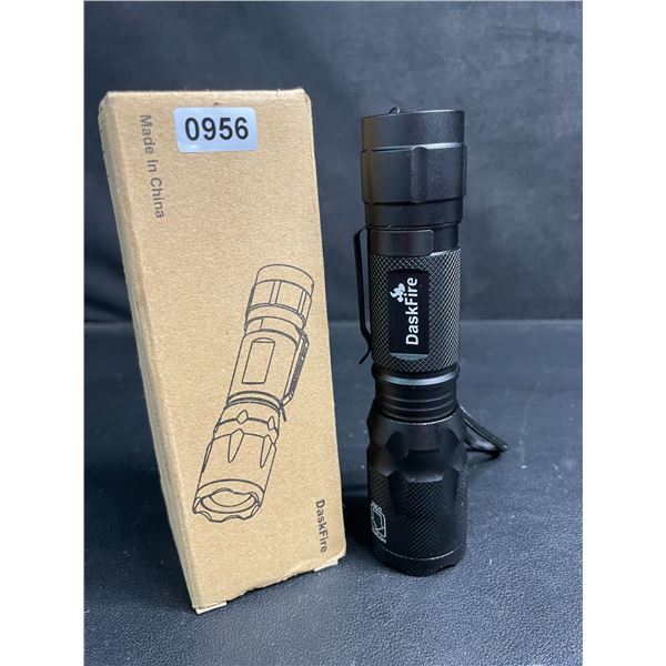 1 LED Tactical Flashlight - New (No Battery*)