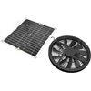 Image 1 : Solar Panel Fan Kit - Waterproof/Portable Solar Powered Exhaust Fan - New
