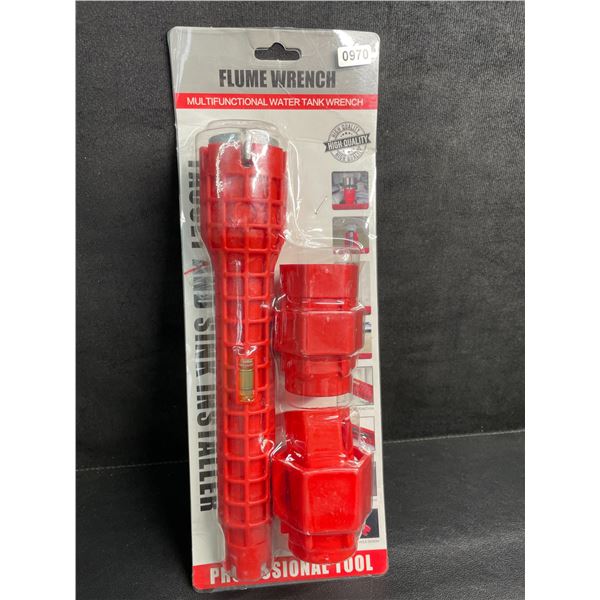 Flume Wrench/Multi-Functional Water Tank Wrench - New