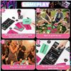 Image 2 : Grab the Mic Karaoke Party Game for 2-10 Players - Funny/Great Game for Music Lovers - New Sealed!