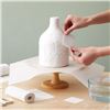 Image 3 : 4-Pack Plaster of Paris Cloth Rolls for DIY Craft Projects (6" x 15FT Per Roll) - New
