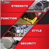 Image 7 : Trimax Security Lock Lunette Tow Ring with 2 Keys (for Trailers) - New
