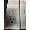Image 4 : 4-Pack of Self-Closing Outlet Covers - Child Safety Wall Outlet Covers (Universal Fit) - New