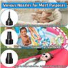 Image 4 : Electric Air Pump 110V (Model: CZ-198B) with Various Inflator Adaptor Tips - New in Box
