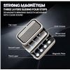 Image 3 : 2 Premium EDC Magnetic Metal Fidget Anxiety Sliders for Youth and Adult - Brand New