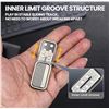 Image 4 : 2 Premium EDC Magnetic Metal Fidget Anxiety Sliders for Youth and Adult - Brand New