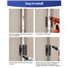 Image 3 : 30-Adjustable Concealed Door Hinge Kit - Black - 2-Pack - Brand New