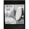 Image 1 : 12" Slim Flush Mount LED Light - Color Tuneable - New