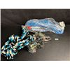 Image 6 : Extra Durable Dog Rope Spring Toy for Muscle and Exercise Training with 16ft Rope - New