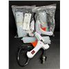 Image 1 : 3 20w Mini Hot Glue Guns with Glue Sticks for Crafts and Hobbies - New