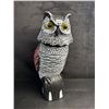 Image 1 : Pest Deterrent Plastic Owl with Passive Moving Head - New