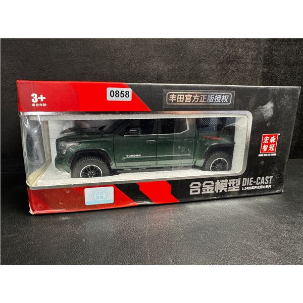 Hangmen Model Toyota Tunda Green Diecast Model - New