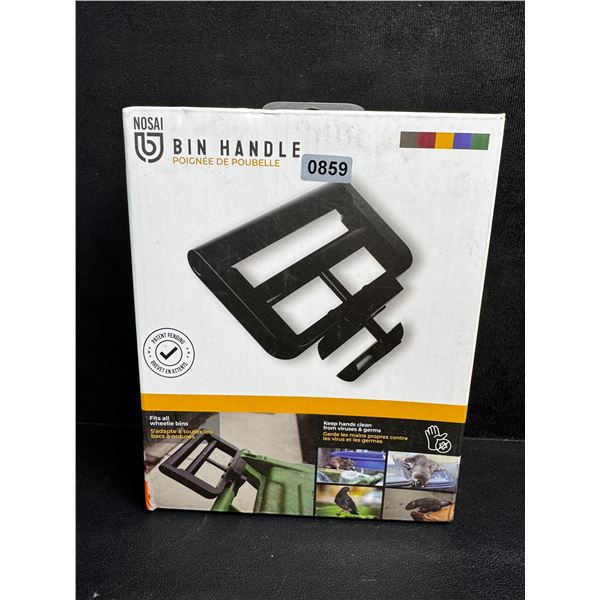Nosai Ergonomic Easy Grip Bin Handle for Waste/Recycling Bins - New