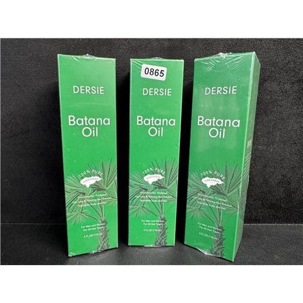 3 Bottles of Desire Batana Oil for Promoting Hair Thickness and Reducing Thinning - New