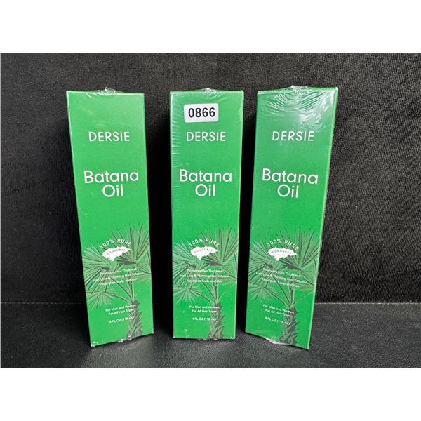 3 Bottles of Desire Batana Oil for Promoting Hair Thickness and Reducing Thinning - New