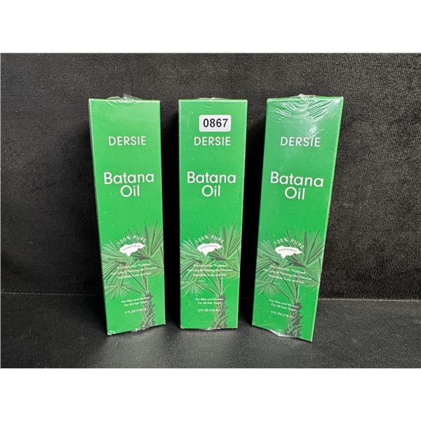 3 Bottles of Desire Batana Oil for Promoting Hair Thickness and Reducing Thinning - New