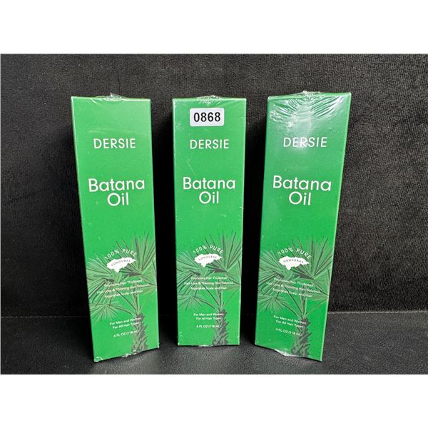 3 Bottles of Desire Batana Oil for Promoting Hair Thickness and Reducing Thinning - New