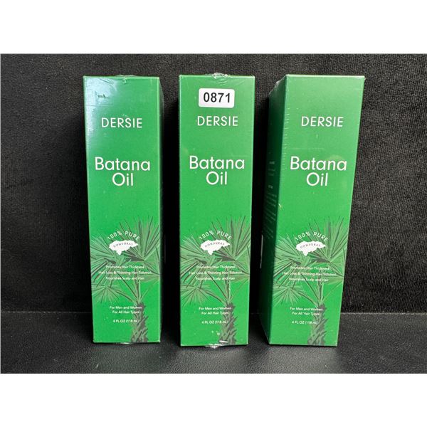 3 Bottles of Desire Batana Oil for Promoting Hair Thickness and Reducing Thinning - New