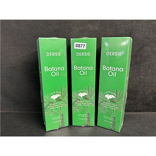 3 Bottles of Desire Batana Oil for Promoting Hair Thickness and Reducing Thinning - New