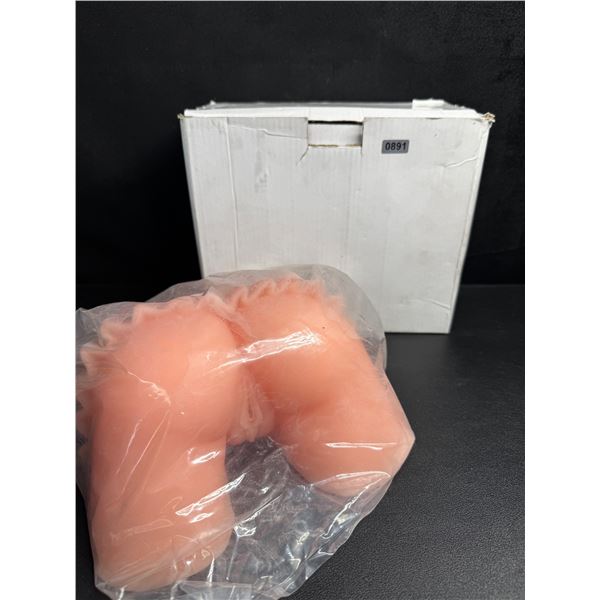 Heavy Weighted Silicone Cheerleader Pocket Pussy - Brand New!