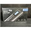 Image 1 : Smart Air Pump/Cordless Portable Electric Tire Inflator with Power Bank Function & LED Light - New