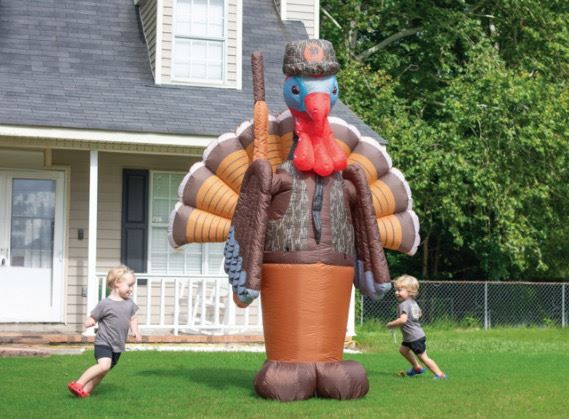 25 Foot Inflatable Turkey NWTF 2025 Inflatable Turkey