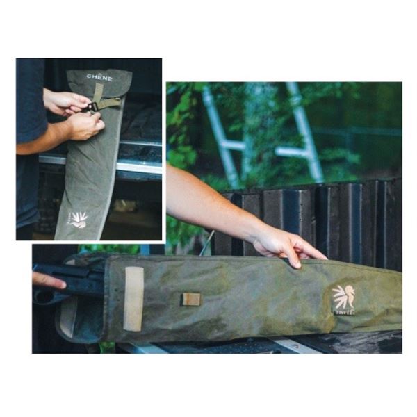 NWTF Olive Wax Canvas Gun Sleeve