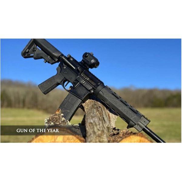 2026 One Shot Gun of the Year Smith & Wesson M&P 15 Volunteer XV with a Crimson Trace CTS-25 red dot