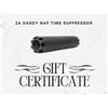 Image 1 : 2AD Nap Time Suppressor Gift Certificate