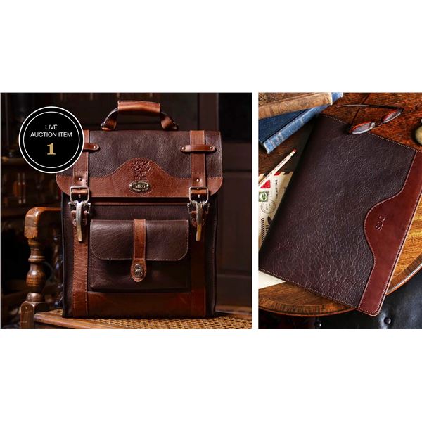 COL. LITTLETON HERITAGE LEATHER EXECUTIVE SET