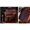 Image 1 : COL. LITTLETON HERITAGE LEATHER EXECUTIVE SET