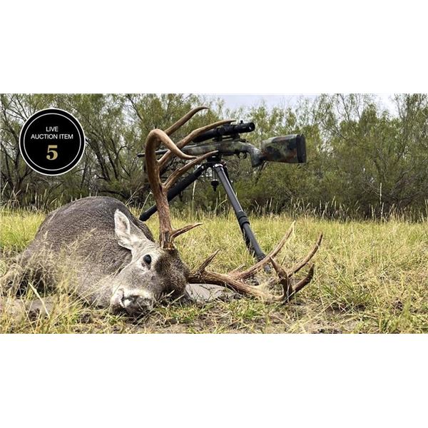 SOUTH TEXAS WHITETAIL HUNT FOR TWO- HUNT WIDE-OPEN BRUSH COUNTRY BUCKS IN THE LONE STAR STATE