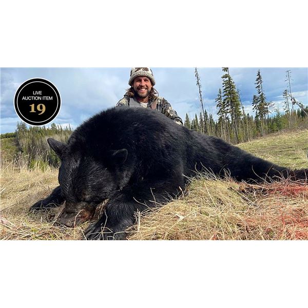 BRITISH COLUMBIA BLACK BEAR HUNT FOR TWO