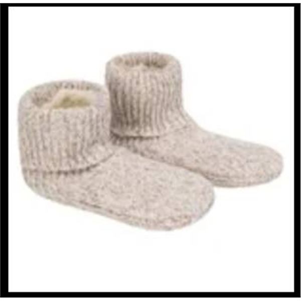 Lemon Slipper Socks with Non-Slip Bottoms, Size S/M (5-7)